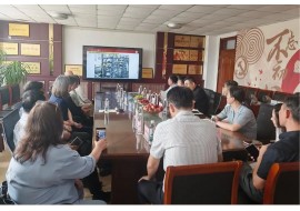 东盟-中国工商总会代表团考察我办帮包重点项目