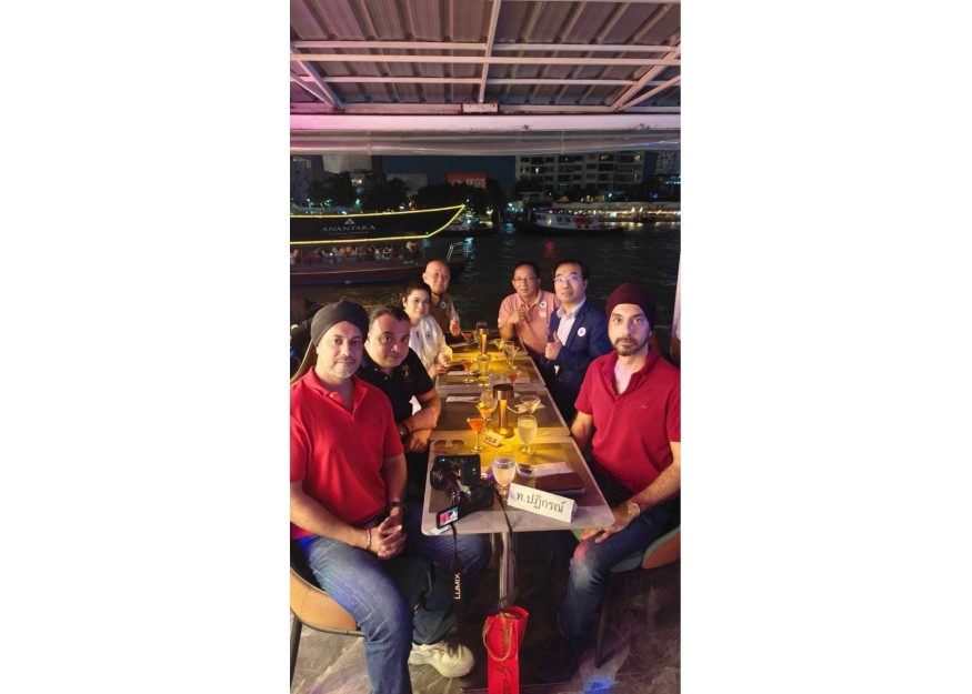 感恩郭勇光副会长的邀请& 昭披耶公主号游船晚宴