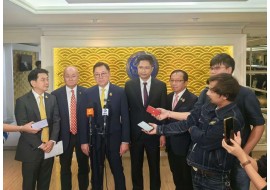 东盟-中国工商总会暨泰国各行业协会联盟 拜访泰国商业部讨论交流有关泰国营商前景