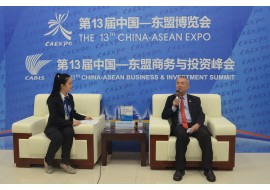 东盟—中国工商总会会长杨天华第十三届中国-东盟博览会