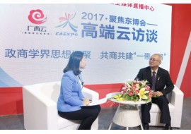 【聚焦2017东博盛会】专访东盟-中国工商总会总会长杨天华
